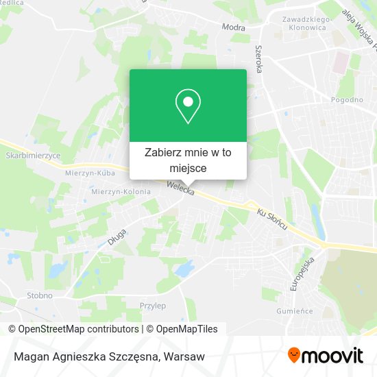 Mapa Magan Agnieszka Szczęsna