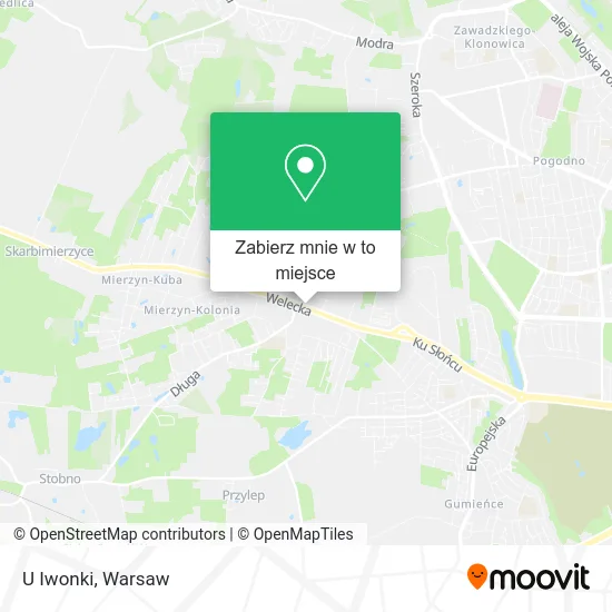 Mapa U Iwonki