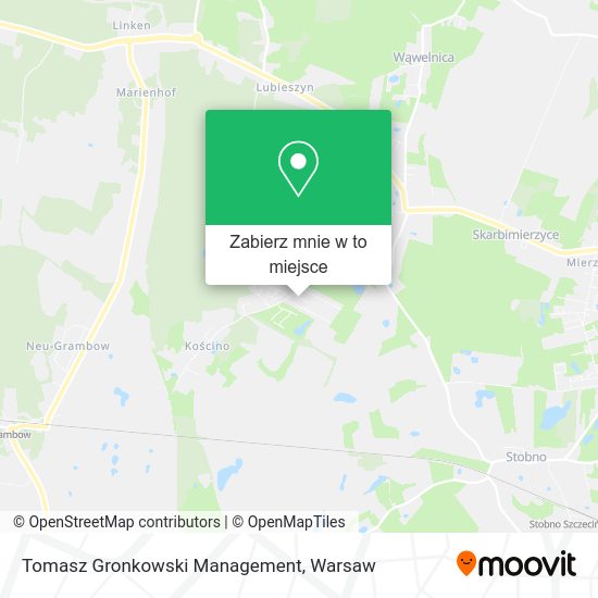 Mapa Tomasz Gronkowski Management