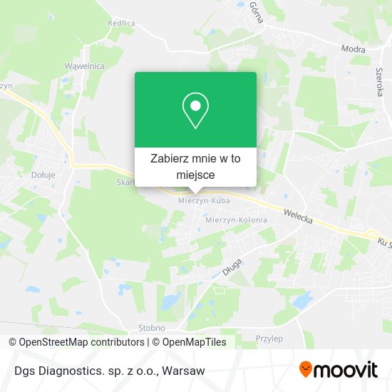 Mapa Dgs Diagnostics. sp. z o.o.