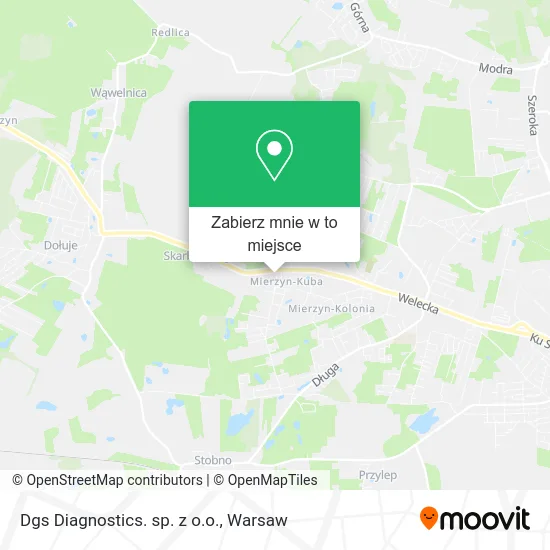 Mapa Dgs Diagnostics. sp. z o.o.