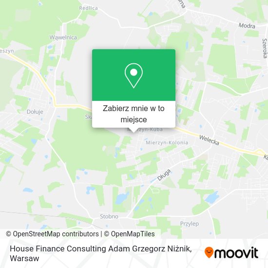 Mapa House Finance Consulting Adam Grzegorz Niżnik