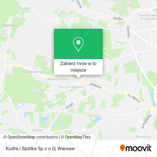 Mapa Kudra i Spólka Sp z o O