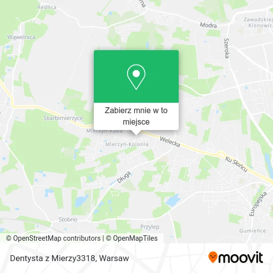 Mapa Dentysta z Mierzy3318