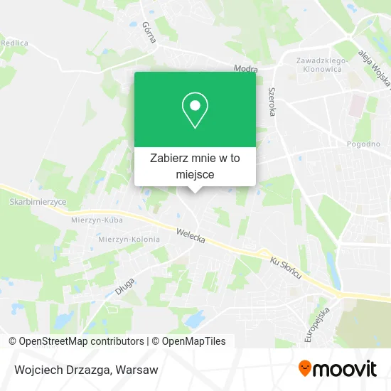 Mapa Wojciech Drzazga
