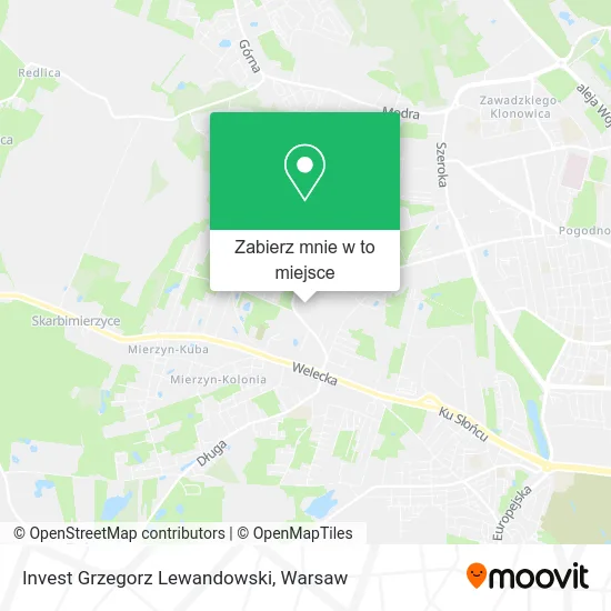 Mapa Invest Grzegorz Lewandowski