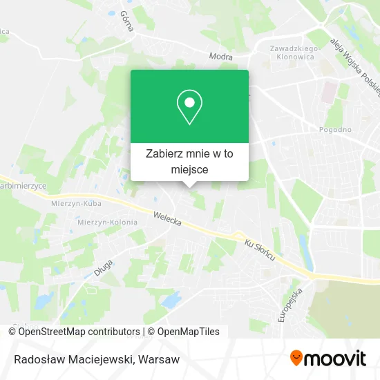 Mapa Radosław Maciejewski