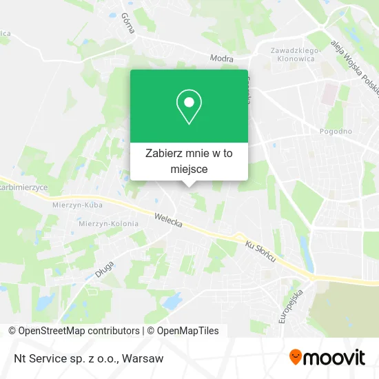 Mapa Nt Service sp. z o.o.