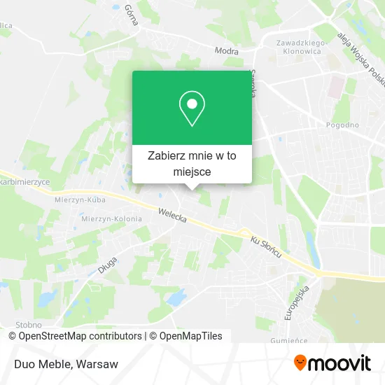 Mapa Duo Meble