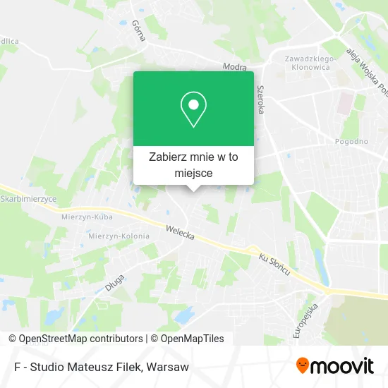 Mapa F - Studio Mateusz Filek