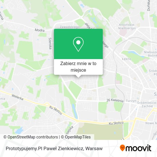 Mapa Prototypujemy.Pl Paweł Zienkiewicz