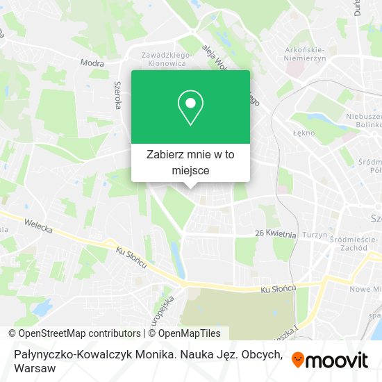 Mapa Pałynyczko-Kowalczyk Monika. Nauka Jęz. Obcych