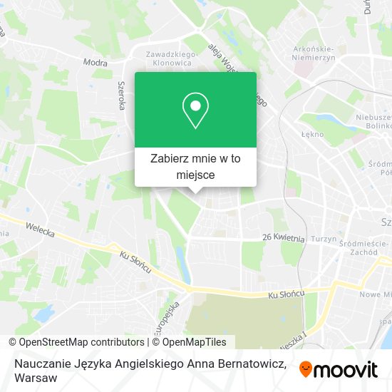 Mapa Nauczanie Języka Angielskiego Anna Bernatowicz