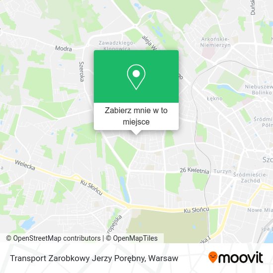 Mapa Transport Zarobkowy Jerzy Porębny