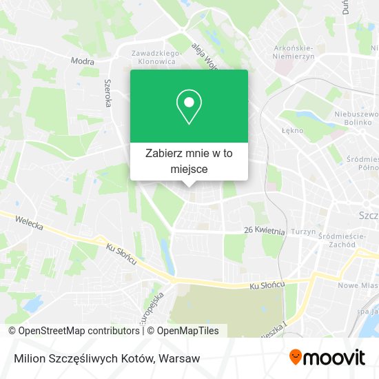 Mapa Milion Szczęśliwych Kotów