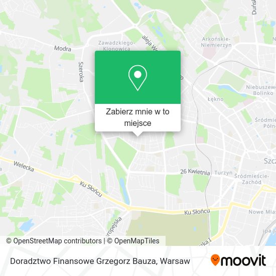 Mapa Doradztwo Finansowe Grzegorz Bauza