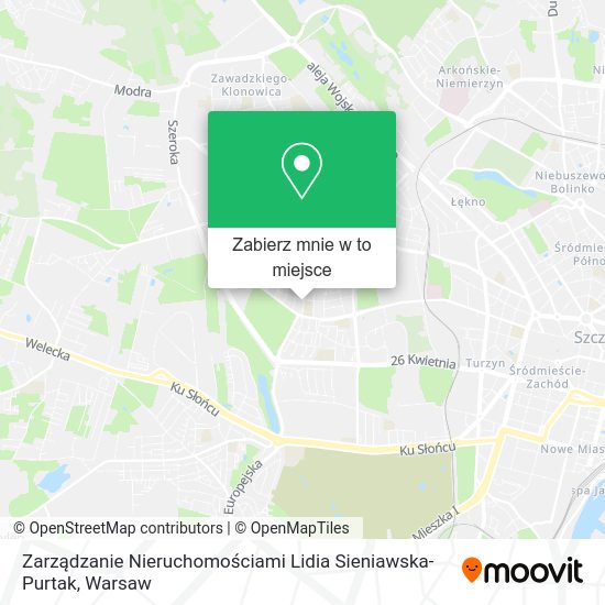 Mapa Zarządzanie Nieruchomościami Lidia Sieniawska-Purtak