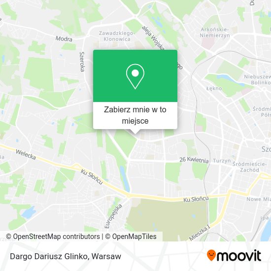 Mapa Dargo Dariusz Glinko