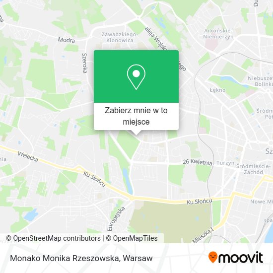 Mapa Monako Monika Rzeszowska