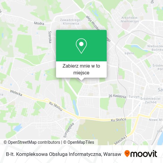 Mapa B-It. Kompleksowa Obsługa Informatyczna