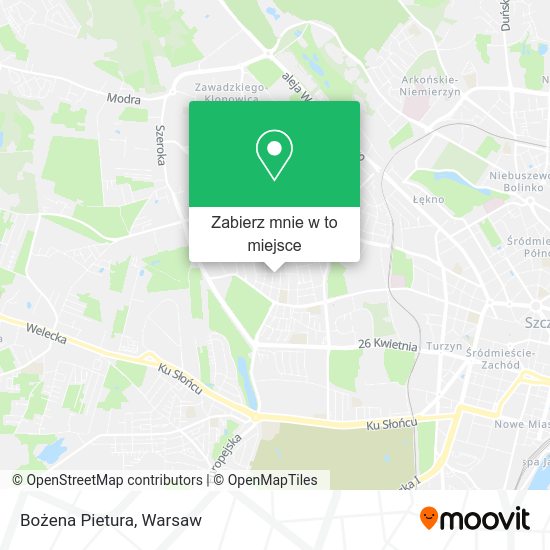 Mapa Bożena Pietura