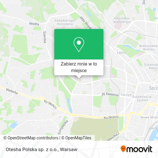 Mapa Otesha Polska sp. z o.o.