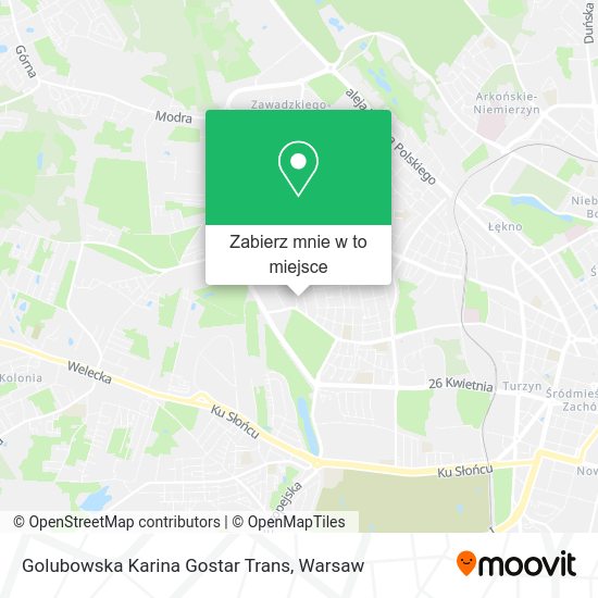 Mapa Golubowska Karina Gostar Trans