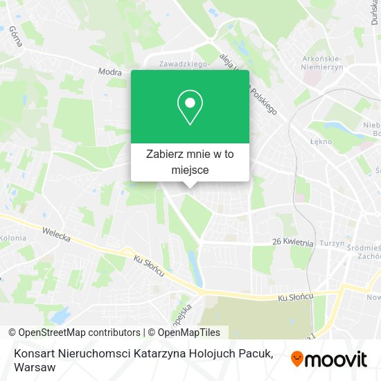 Mapa Konsart Nieruchomsci Katarzyna Holojuch Pacuk