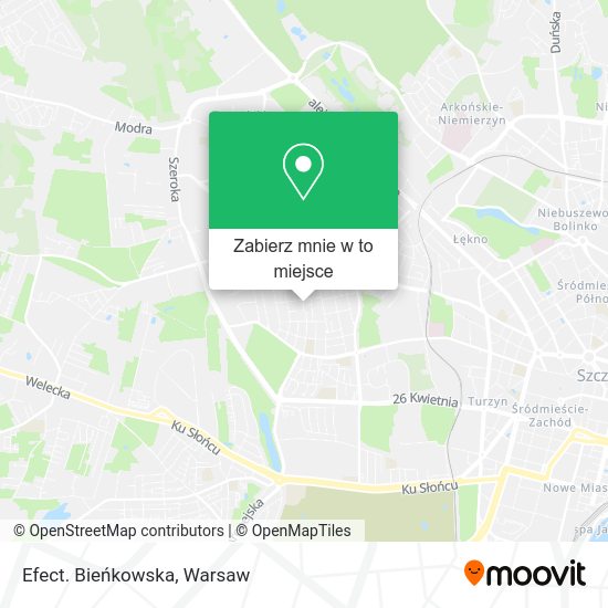 Mapa Efect. Bieńkowska