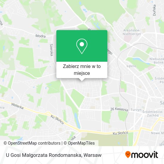 Mapa U Gosi Malgorzata Rondomanska