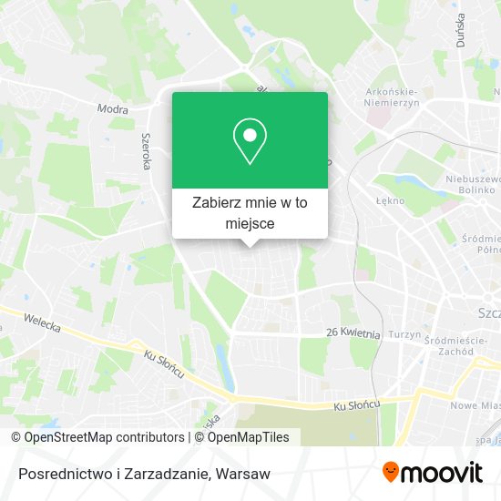 Mapa Posrednictwo i Zarzadzanie