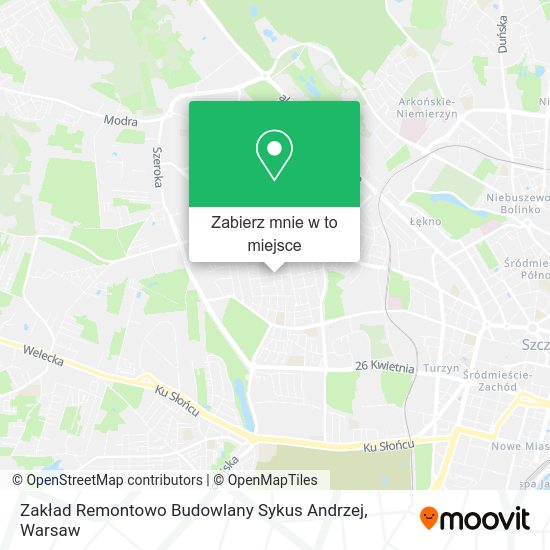 Mapa Zakład Remontowo Budowlany Sykus Andrzej