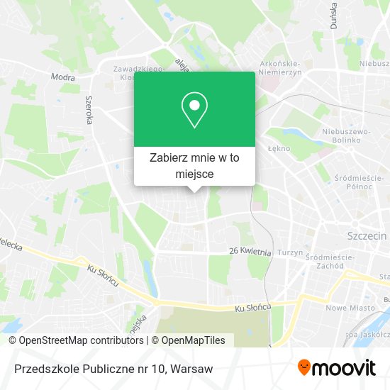 Mapa Przedszkole Publiczne nr 10