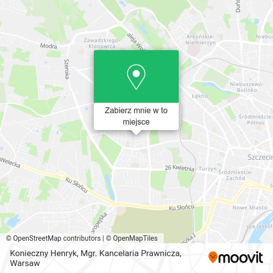 Mapa Konieczny Henryk, Mgr. Kancelaria Prawnicza