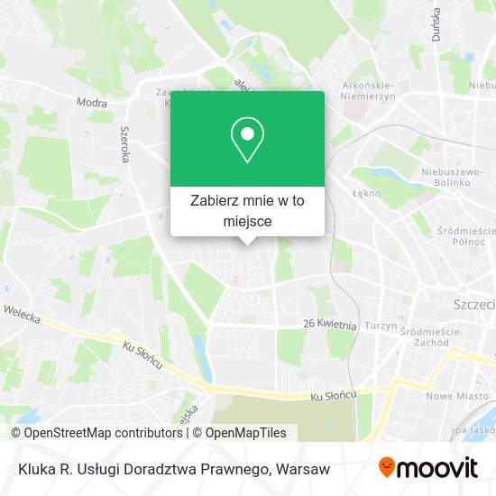 Mapa Kluka R. Usługi Doradztwa Prawnego