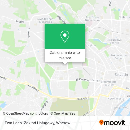 Mapa Ewa Lach. Zakład Usługowy