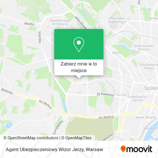 Mapa Agent Ubezpieczeniowy Wizor Jerzy