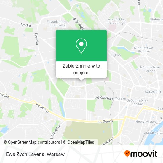 Mapa Ewa Zych Lavena