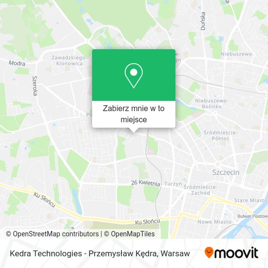 Mapa Kedra Technologies - Przemysław Kędra