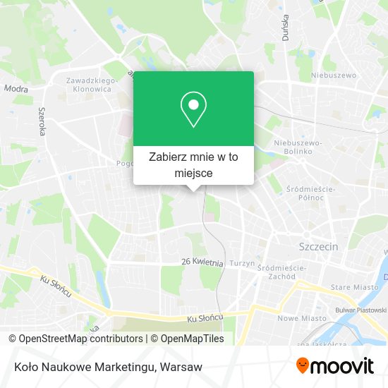 Mapa Koło Naukowe Marketingu