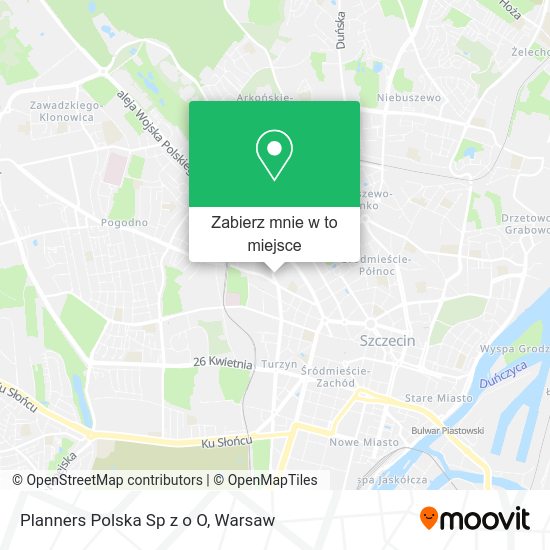 Mapa Planners Polska Sp z o O