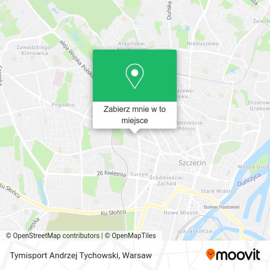 Mapa Tymisport Andrzej Tychowski