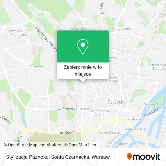 Mapa Stylizacja Paznokci Sonia Czarnecka