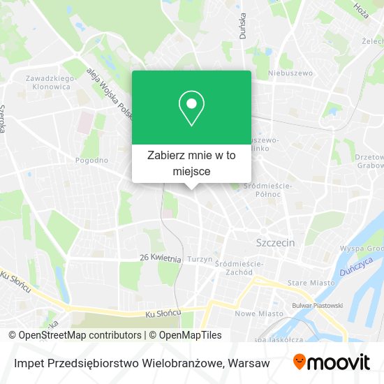 Mapa Impet Przedsiębiorstwo Wielobranżowe