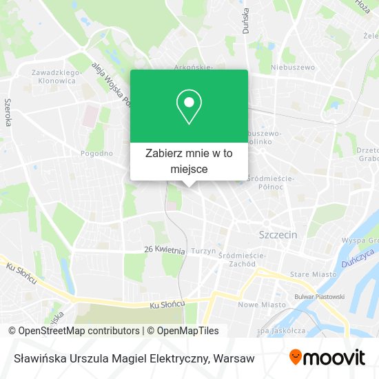 Mapa Sławińska Urszula Magiel Elektryczny