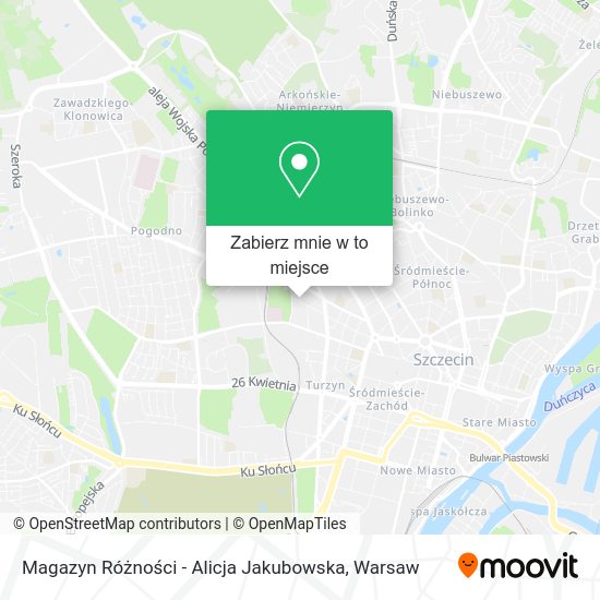 Mapa Magazyn Różności - Alicja Jakubowska