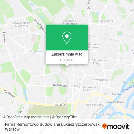 Mapa Firma Remontowo Budowlana Łukasz Szczerbowski