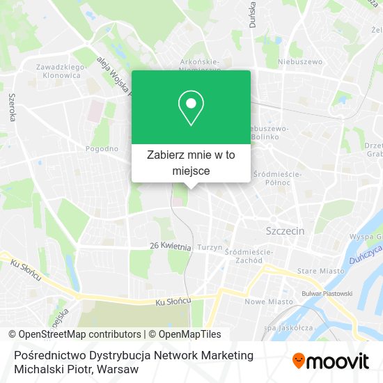 Mapa Pośrednictwo Dystrybucja Network Marketing Michalski Piotr