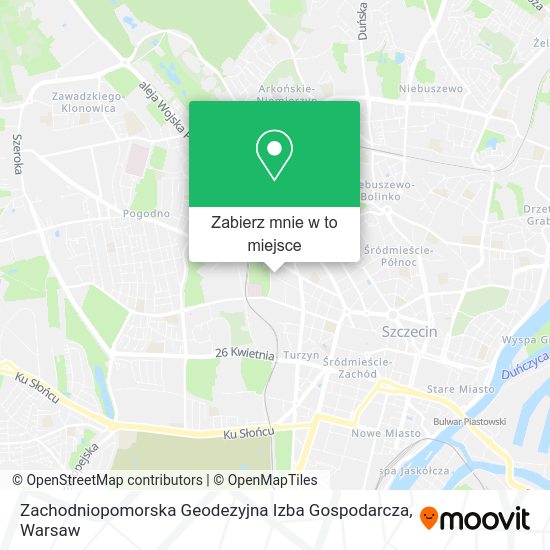 Mapa Zachodniopomorska Geodezyjna Izba Gospodarcza