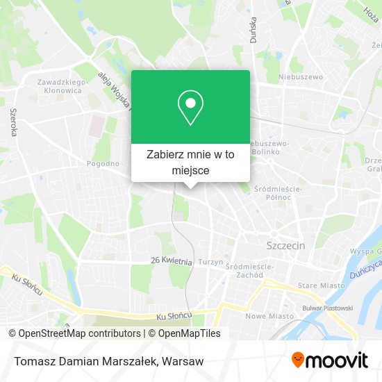 Mapa Tomasz Damian Marszałek